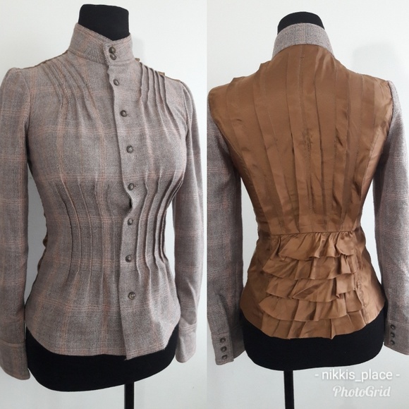 Free People Jackets & Blazers - FREE PEOPLE Victorian Style Blazer Women's Size 0